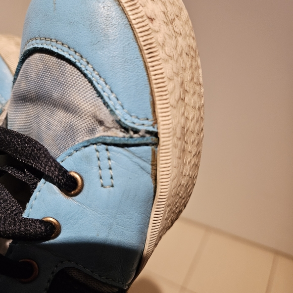 Adidas x WeSC Dakota Sneaker, Limited Editin Collab, Blue Tie Dye, Size 7.5 - Picture 5 of 6